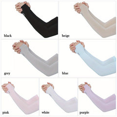 2pcs Arm Sleeves Warmers Sports Sleeve Hand Cover For Running Fishing