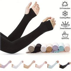 2pcs Arm Sleeves Warmers Sports Sleeve Hand Cover For Running Fishing
