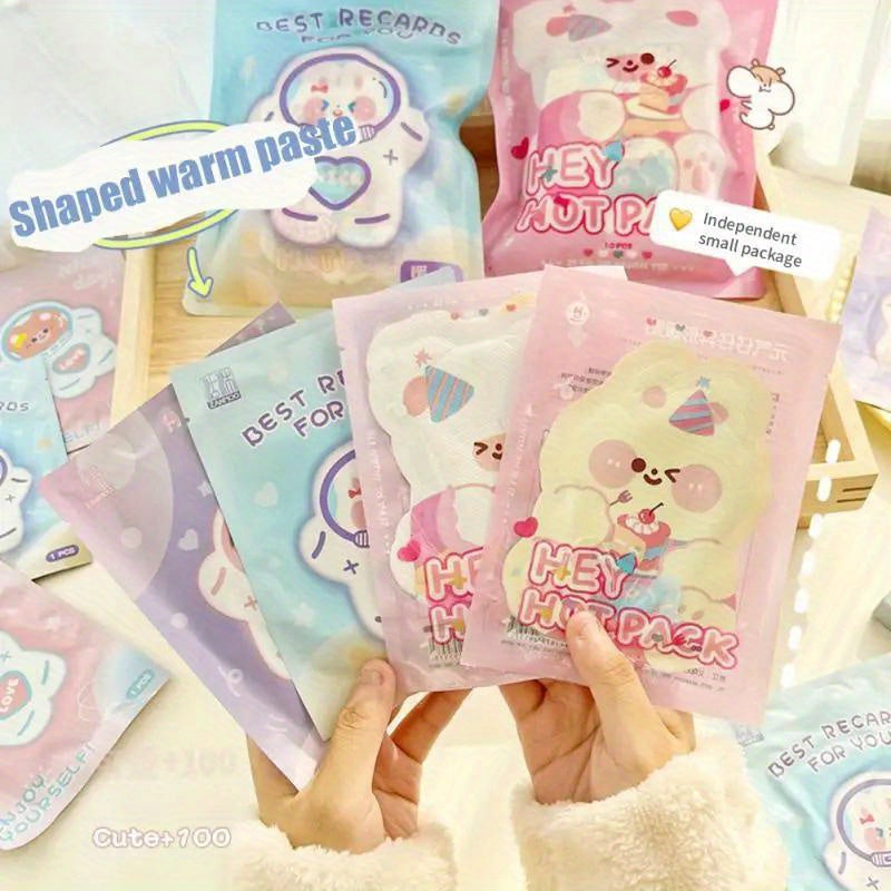 5PCS Body Warm Stickers Long Lasting Hand Warmer Cartoon Warming Stickers