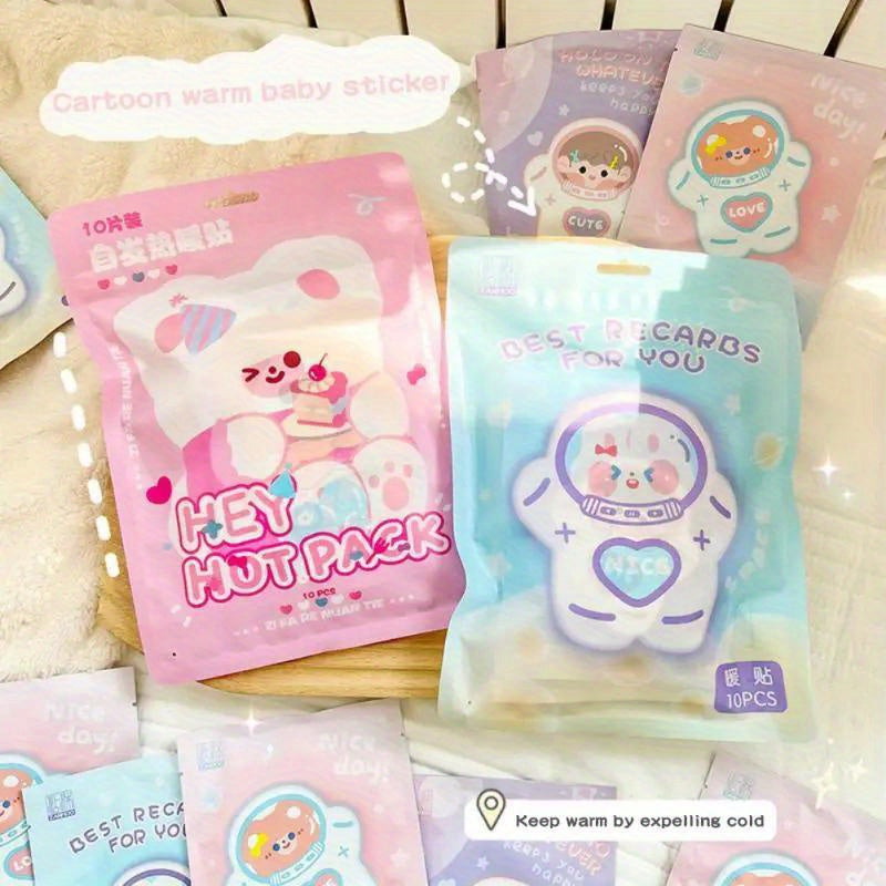 5PCS Body Warm Stickers Long Lasting Hand Warmer Cartoon Warming Stickers