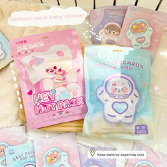 5PCS Body Warm Stickers Long Lasting Hand Warmer Cartoon Warming Stickers