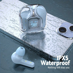 Wireless Stereo Earbuds TWS Silicone In-ear For Smartphones Android IOS