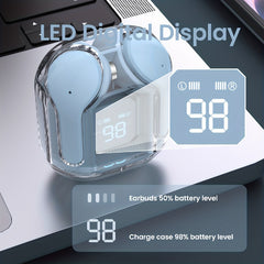 Wireless Stereo Earbuds TWS Silicone In-ear For Smartphones Android IOS
