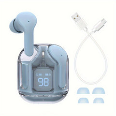 Wireless Stereo Earbuds TWS Silicone In-ear For Smartphones Android IOS