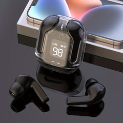 Transparent Waterproof Wireless Earbuds V5.3