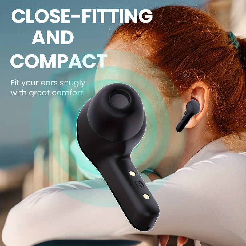 Transparent Waterproof Wireless Earbuds V5.3