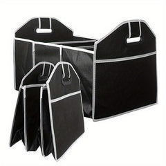 2pcs Car Trunk Cargo Storage Bag Foldable Storage Box For Car And Trunk