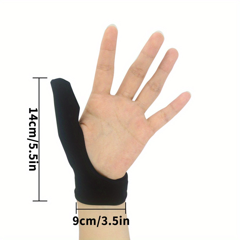 Bowling Gloves Thumb Protector Strong Toughness Stretchable