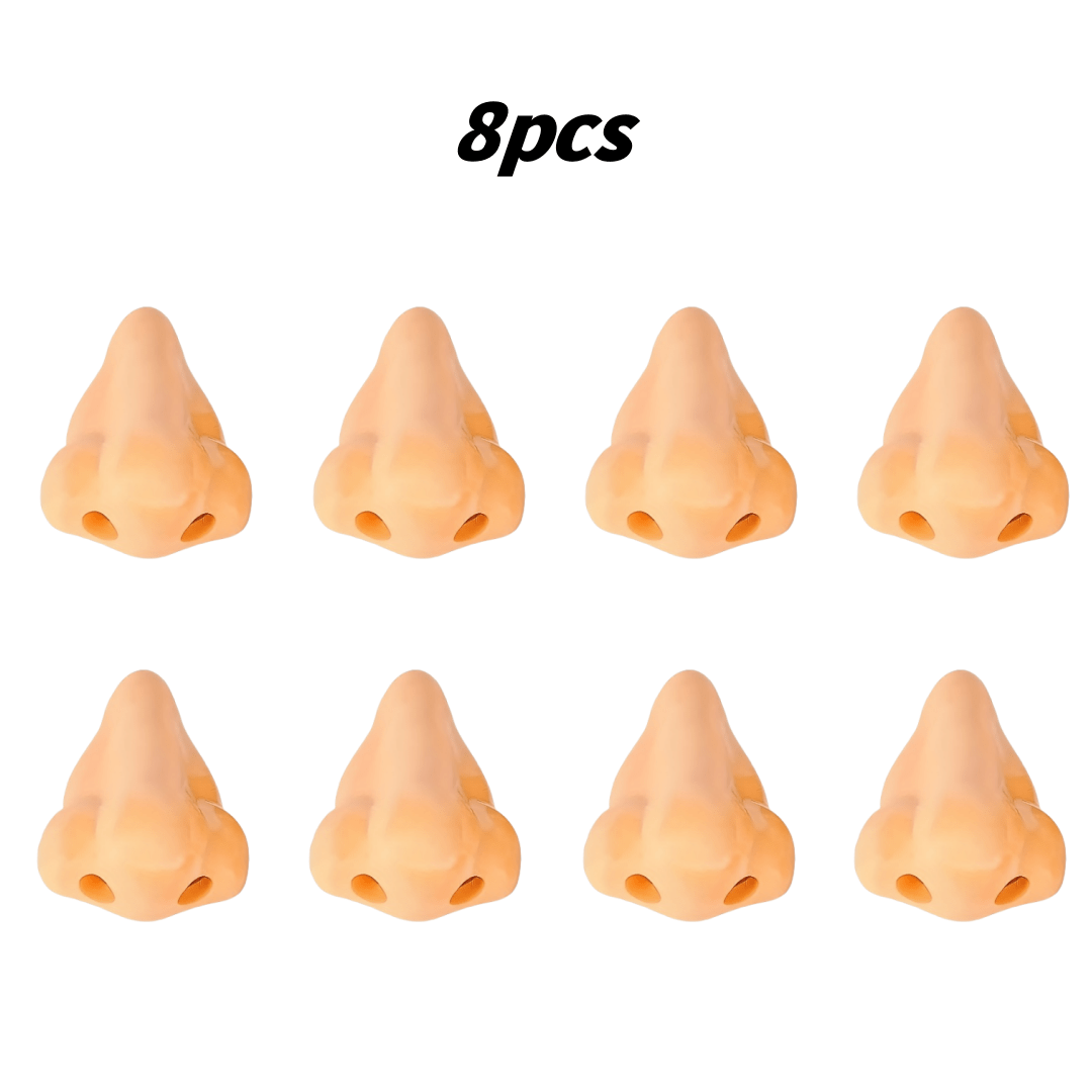 8pcs Nose Pencil Sharpener Toy Set Multifunctional Pencil Cutting Tool