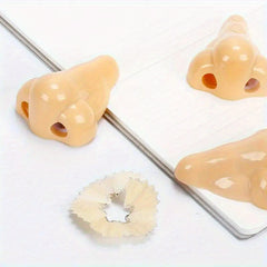 8pcs Nose Pencil Sharpener Toy Set Multifunctional Pencil Cutting Tool