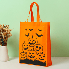 1pc Halloween Candy Bag Ghost Prop Pumpkin Handbag