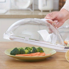 Food Cover Microwave Heating Splash Proof Freshness Preservation Kitchen