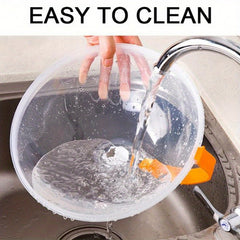 Food Cover Microwave Heating Splash Proof Freshness Preservation Kitchen