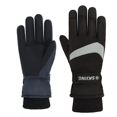 Men's Winter Ski Gloves Warm Touch Screen Outdoor Riding Mountaineering