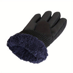 Men's Winter Ski Gloves Warm Touch Screen Outdoor Riding Mountaineering