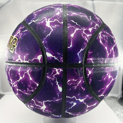Purple Lightning Series Basketball For Daughter