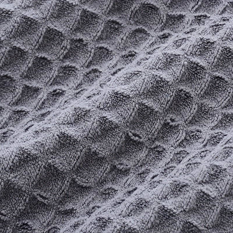 Soft Absorbent Waffle Honeycomb Bath Sheet Towel 13.78x29.53 Inches
