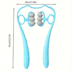 Handheld Neck Massager 6 Balls For Body Massage Tool