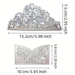 Rose Pattern Die Cuts Metal Die Cuts For DIY Craft