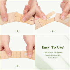 Bra Extender 2 Hooks Split 6 PCS