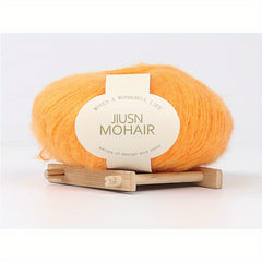 Single Horsehair Crochet Baby Wool Thread for Dolls Sweaters 25g