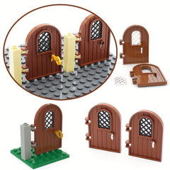 20pcs Building Bricks Kit Window Doors Set Accessories