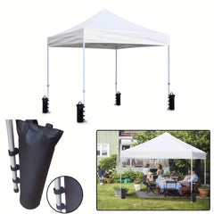 4pcs Tent Sandbag Cylindrical Weights Bags for Outdoor