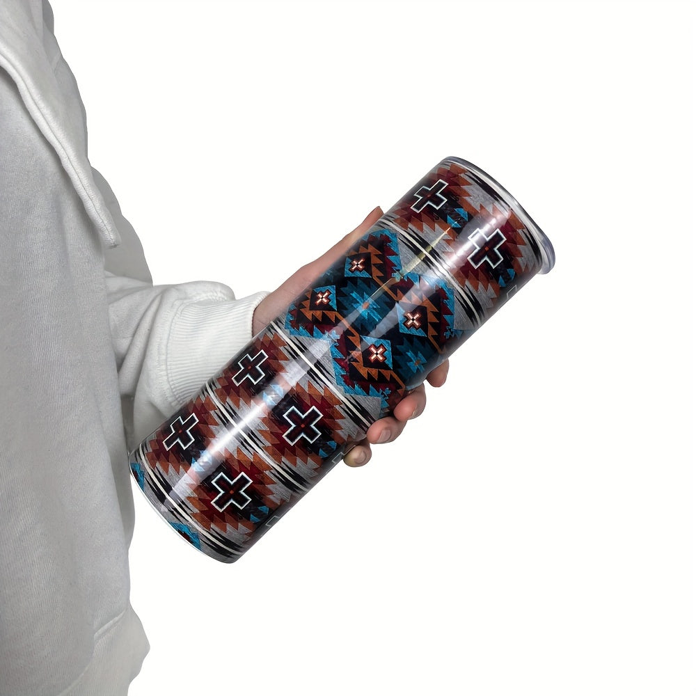 590ml Vintage Stainless Steel Water Bottle Insulated Outdoor Sports Fitness