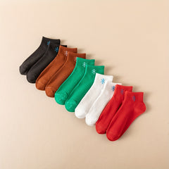 Christmas Cartoon Ankle Crew Socks Pack Women's Stocking