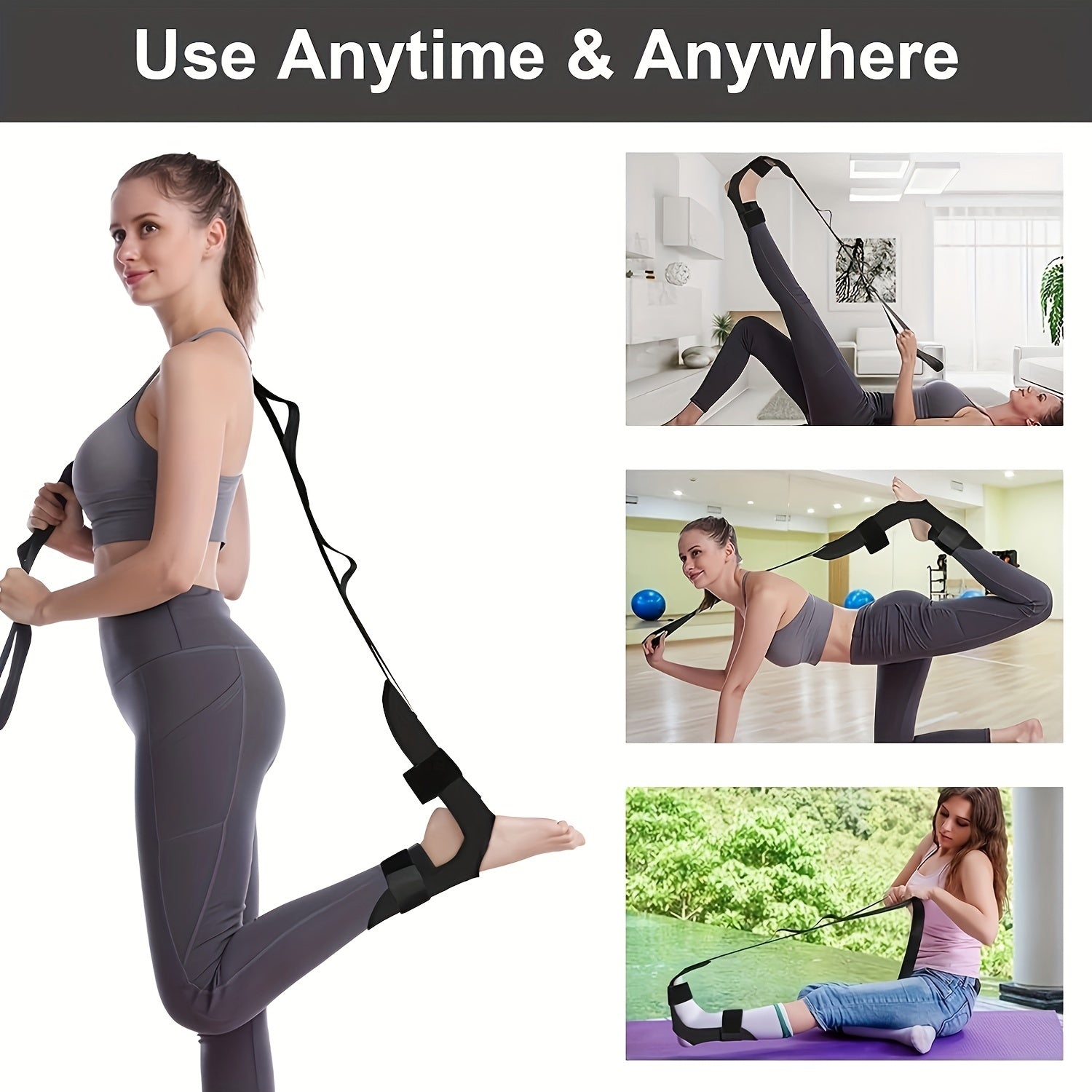 7 Segment Yoga Stretch Strap - Ankle Joint Correction & Foot Rehabilitation
