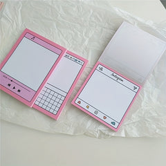 50 Sheets Pink Memo Pad Journal Decoration Paper Planner Stationery