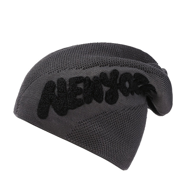 Plush Wool Knitted Hat for Men