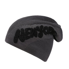 Plush Wool Knitted Hat for Men