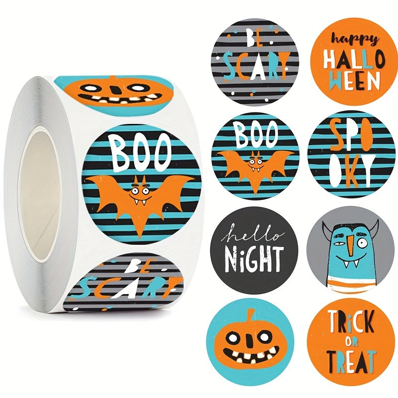 500 Reward Cartoon Stickers Roll - Animal Thank You Label