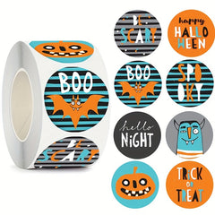 500 Reward Cartoon Stickers Roll - Animal Thank You Label
