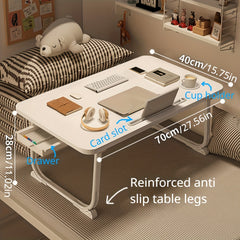 Foldable Bed Table for Computer Work