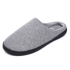 Men's Memory Foam Plush Lining Slippers Winter Comfort