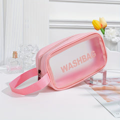 Waterproof Makeup Bag Toiletry Case Travel Organizer with Zipper & Handle