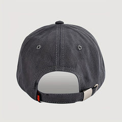 D Letter Baseball Cap Solid Soft Top Long Strap Back Casual Outdoor Dad Hat