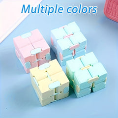 Infinity Flip Cube Puzzle Fidget Toys Smooth Mechanism Durable Plastic