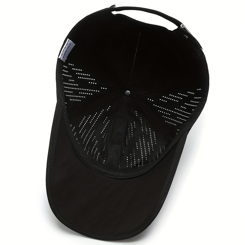 Unisex Quick Drying Laser Hole Outdoor Hat