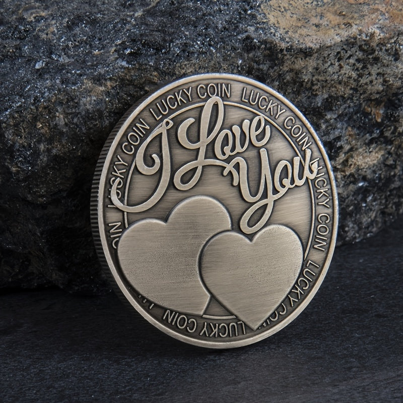 Romantic Lucky Love Coin for Birthdays