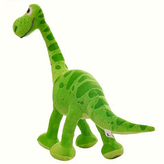 Soft Velociraptor Dinosaur Stuffed Animal Green Eyes Smile