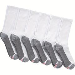 12 Pairs Sport Crew Socks Men Women Moisture Wicking Athletic Socks