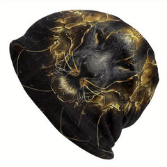 3D Pattern Lightweight Slouchy Beanie For Outdoor Activities