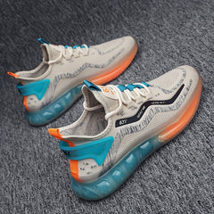 Men's Lightweight Knitted Casual Shoes For Jogging