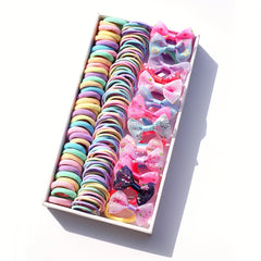 Colorful Candy Hair Ties Holiday Gift For Girls