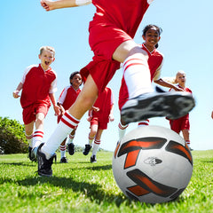 Corrugated No 4 Football for Outdoor Training and Entertainment