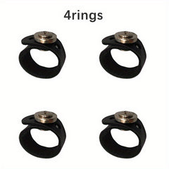 Leather Slingshot with Magnet Ring and Steel Balls Pouch