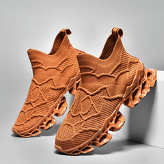 Men's Breathable Running Shoes Blade Sneakers with Shock Absorption